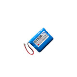 2x 1500mAh 7.4V MX1.25 positive plug Blue case 102050 lithium polymer battery for portable devices