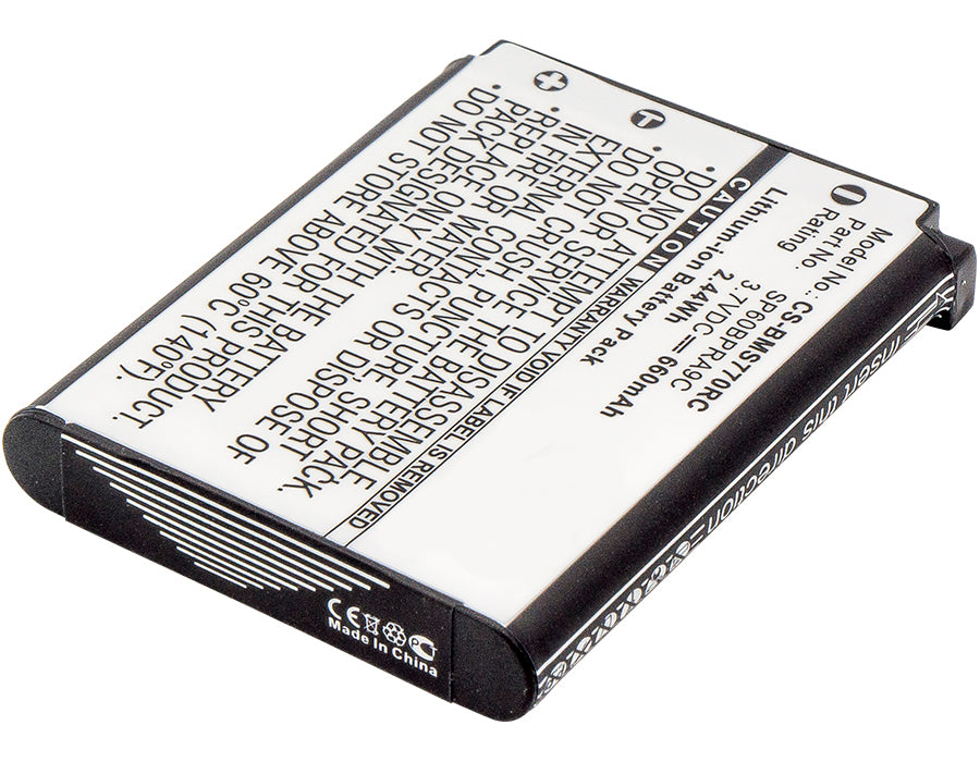 3.7V 660mAh Cordless Phone Battery for KX-TCA285 KX-TCA385 KX-UDT121 KX-UDT131 Bluetooth Laser Mouse VGP-BMS77 Li-ion