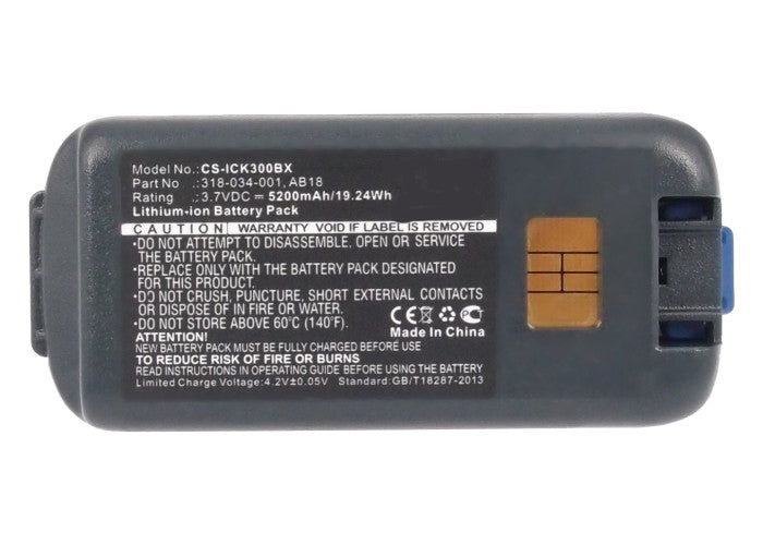 3.7V 5200mAh Barcode Scanner Battery for CK3 CK3A CK3C CK3C1 CK3N CK3N1 CK3R CK3X Li-ion