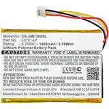 3.7V 1000mAh speaker battery for Clip 3 Clip 3AN Clip 3SAND Li-Polymer