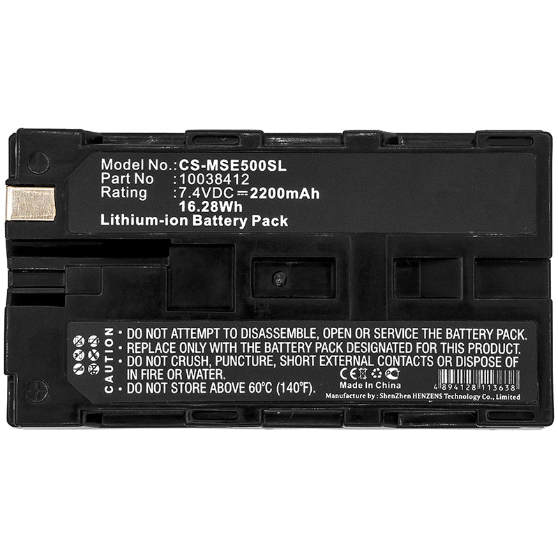 Bateria Li-ion 7.4V 2200mAh para Câmera Térmica Evolution 5000, Evolution 5200 e YRH300
