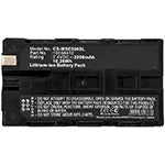 7.4V 2200mAh Thermal Camera battery for Evolution 5000 Evolution 5200 YRH300 Li-ion