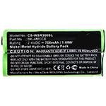 2.4V 700mAh shaver battery for 900 Sonic Toothbrush Sensonic Plus SR-3000 Sensonic Plus SR-3000E Ni-MH