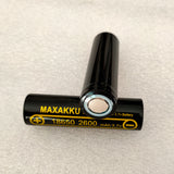 ICR18650-26J-2600mAh, 64.8x18.2mm 3.6V-3.7V without Protection