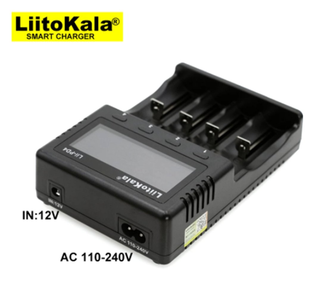 Liitokala Lii-100 Lii-202 Lii-402 Lii-PD4 LCD 스마트 배터리 충전기