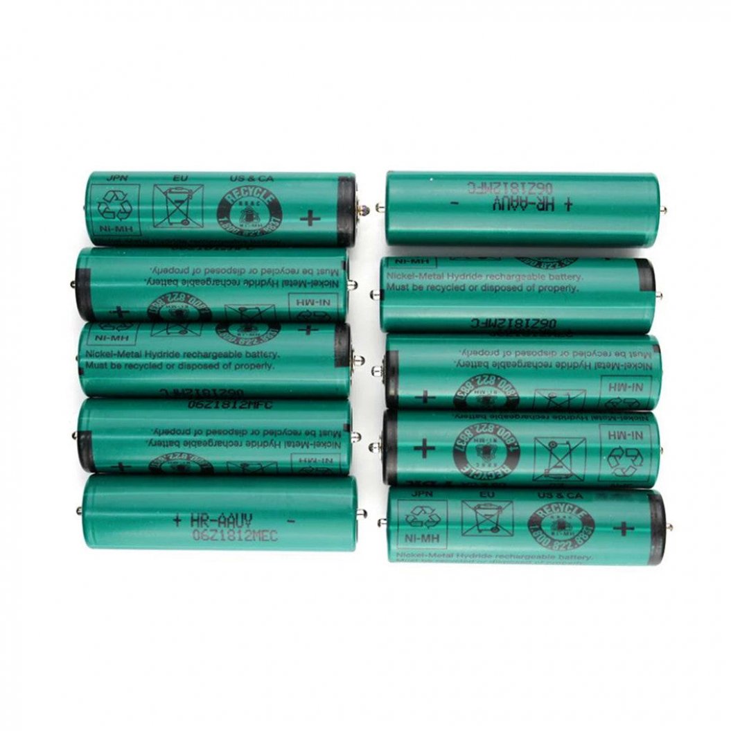 2個セット HR-AAUV W809 ブラウン電気シェーバー用 1.2V Ni-MHバッテリー Braun Series 140 150 3000 4000 5000 5685 150S-1