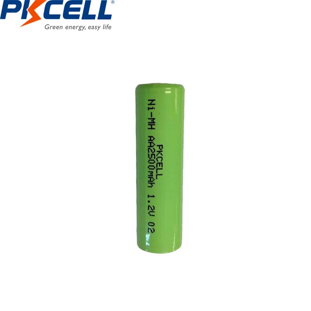 12 Pieces NI MH AA Battery 1.2 V 2500mah Indurstry Pack Flat Top, Not PCM 14.550.5