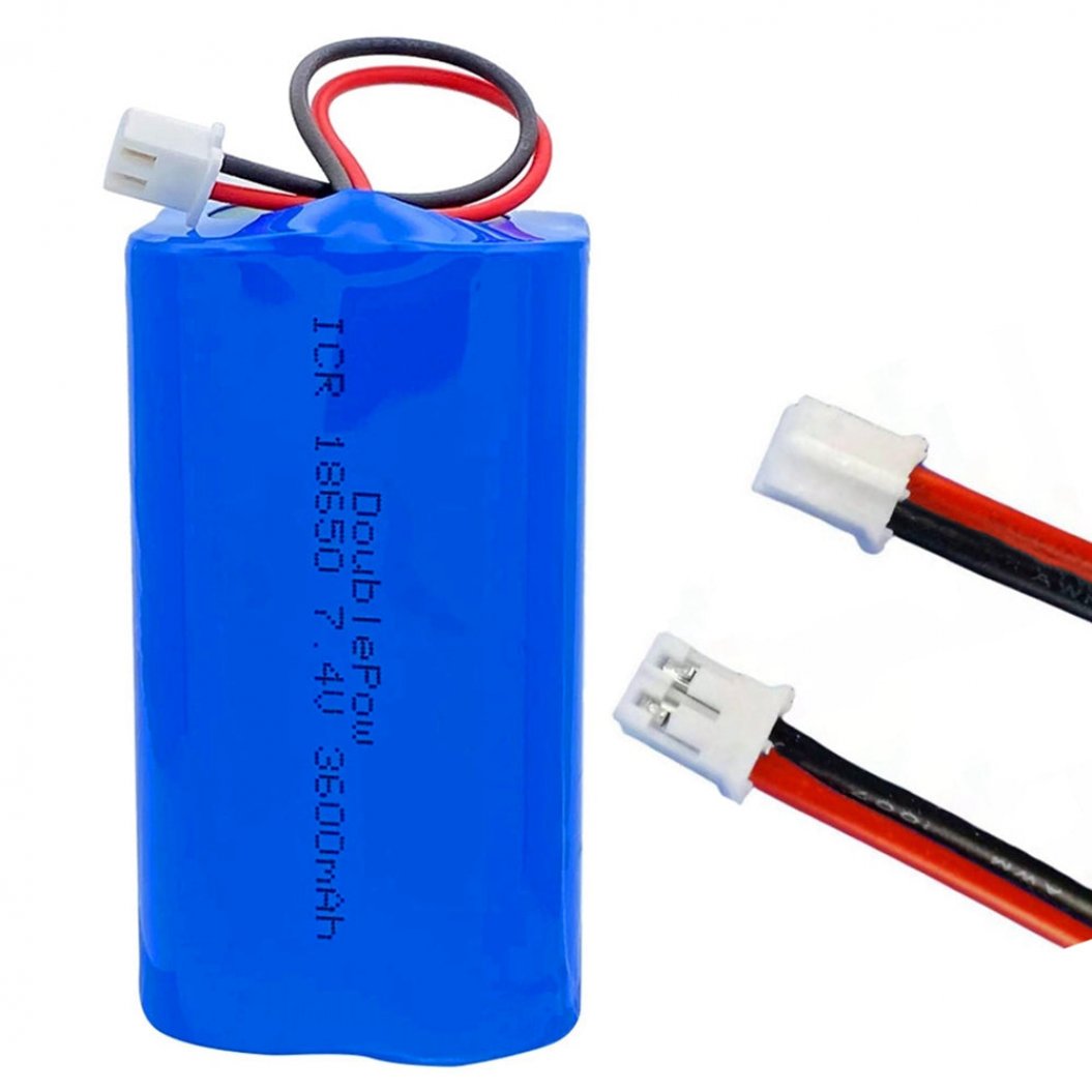 7.4V 18650 6000mAh Lithium-batterij met BMS voor LED-lampen en luidsprekers
