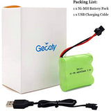 3.6V Battery Pack NI-MH AA Rechargeable 2400mAh Battery for Remote Control Toy