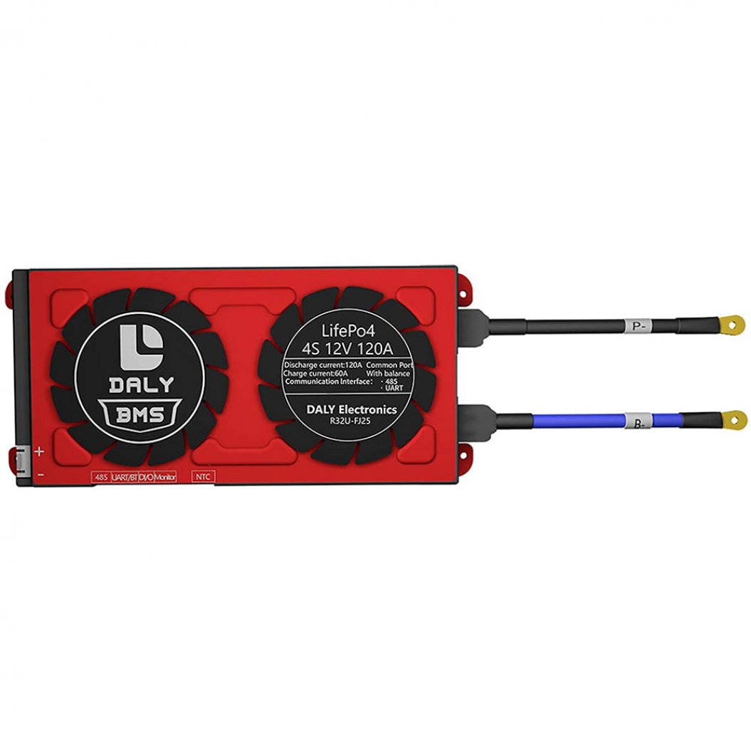 Daly BMS LiFePO4 BMS 4S 12V 120A Separate Lithium Battery
