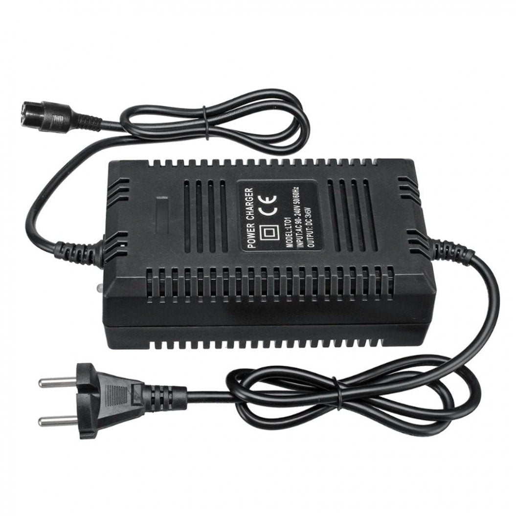US Standard 36V Lead Acid Charger For 36V 1.8A Electric Scooters Large Airhead Head Smart Power Charge For 12AH 14AH
