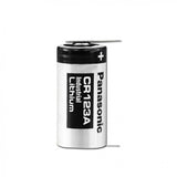 2 Piece 3V Lithium Battery CR123A Solder Foot Battery for Small Appliances
