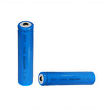 2pcs 18650 3.7V 5000mAh Rechargeable Batteries for LED Flashlight Large Capacity