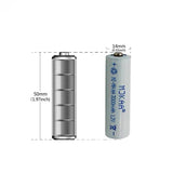 10PCS AA 3000mAh 1.2V Ni Mh Battery 2A Neutral Battery for Pre-charging Electronic Devices