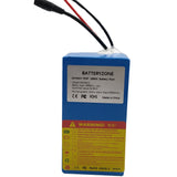 24V 6Ah 7S3P 18650 Battery 29.4V with BMS for Electric Bike 29.4V 2A Charger Included
