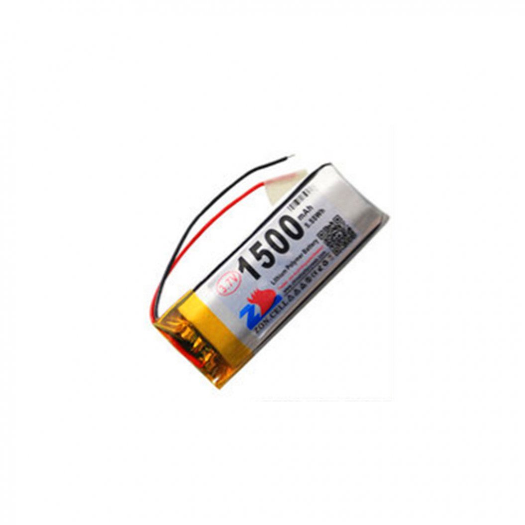 2PCS 1500mAh 3.7V Socket 102050 Lithium Polymer Battery for Portable Devices and Instruments