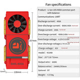 Daly Smart Bms Li-ion Lifepo 10S 36V Li-Ion 400A with Fan Bluetooth 52 130 257