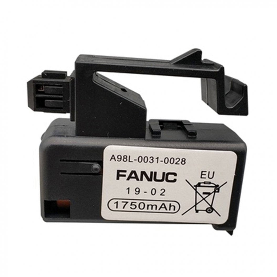 New FANUC A98l 0031 0028 3V 1750MAH Fanuc Cnc System Battery A02b 0323 K102