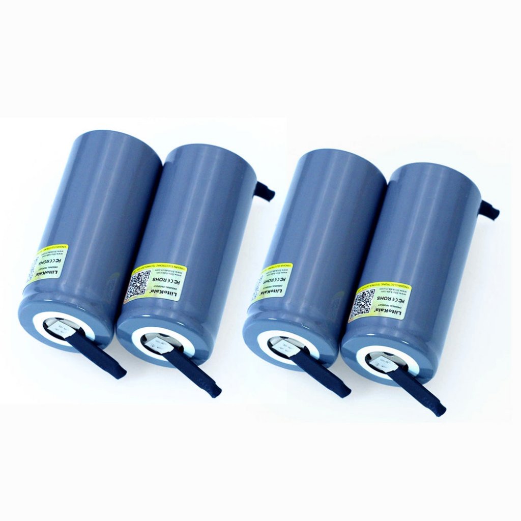 Bateria LiFePO4 3.2V 32700 6500mAh com Descarregamento Contínuo de 35A e Máximo de 55A - Bateria de Alto Desempenho para DIY com Placa de Níquel